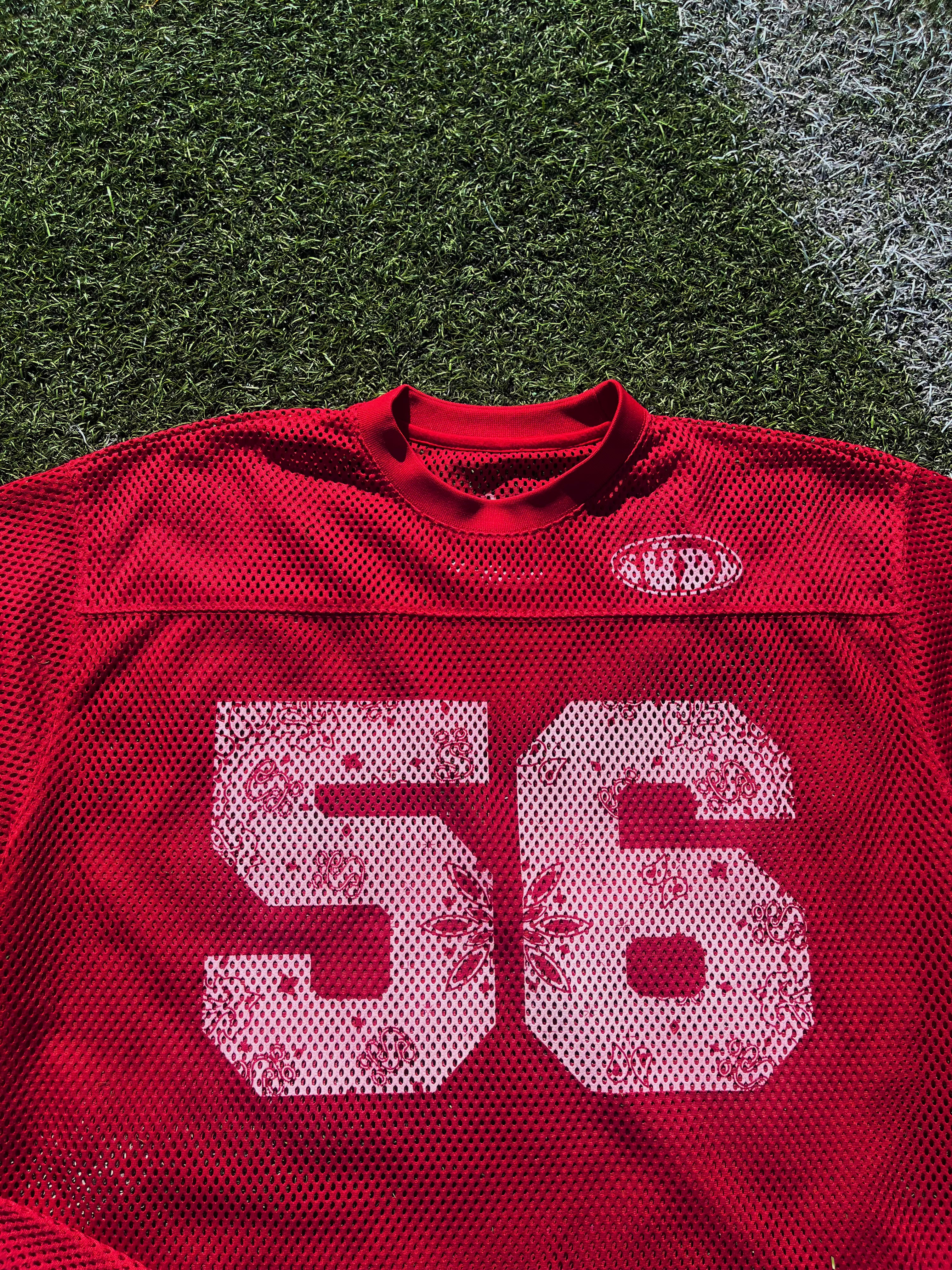 RED '56' Paisley Jersey
