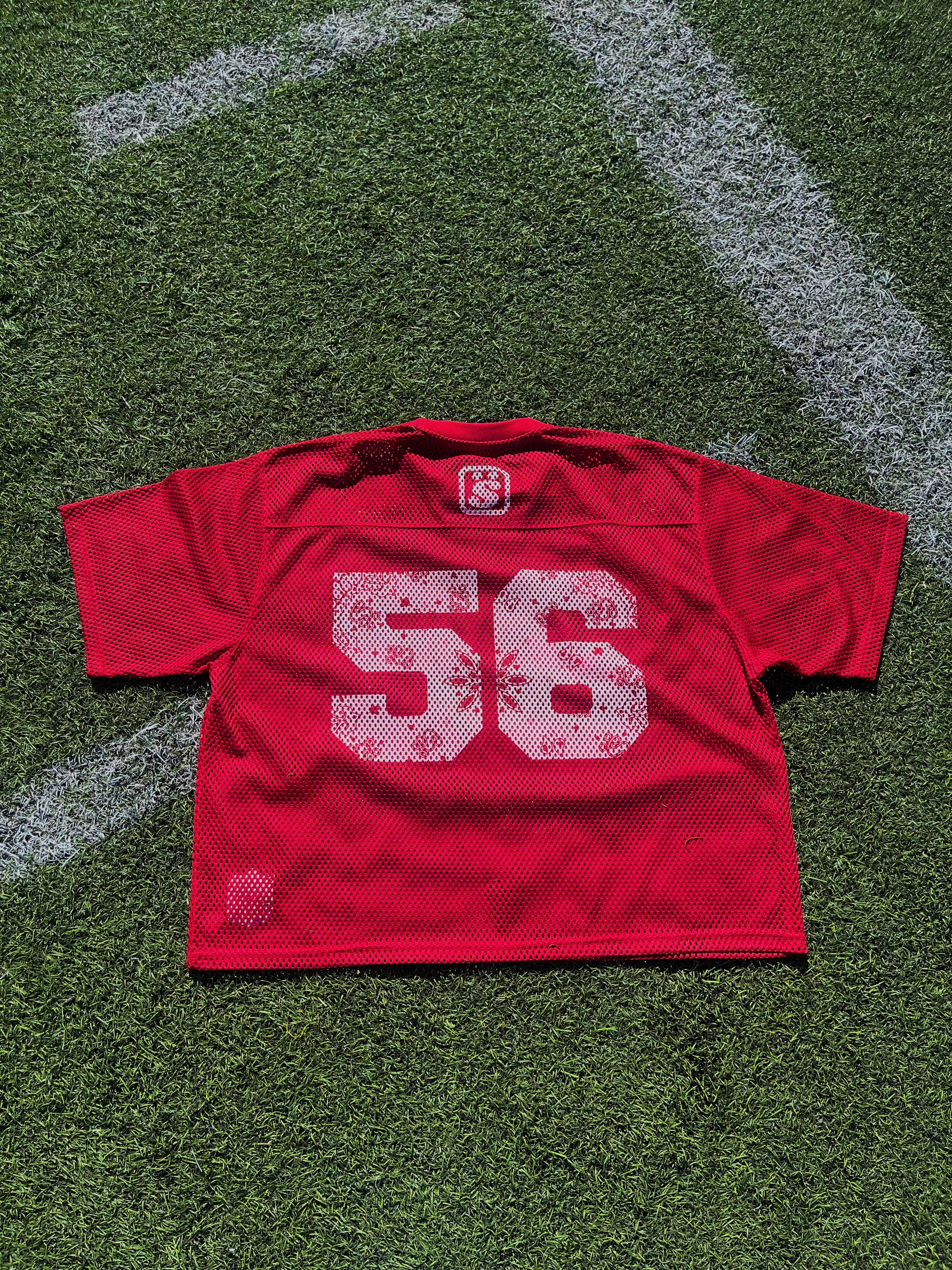 RED '56' Paisley Jersey