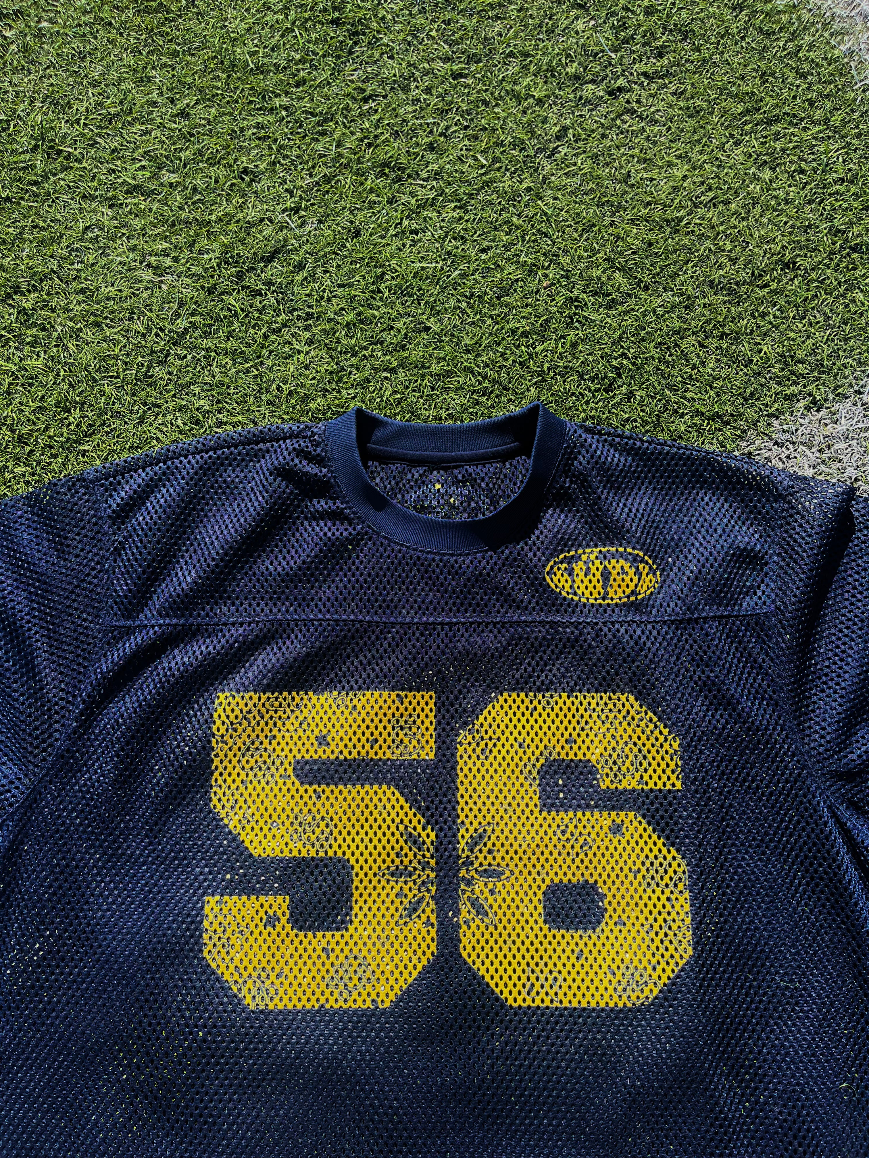 NAVY '56' Paisley Jersey