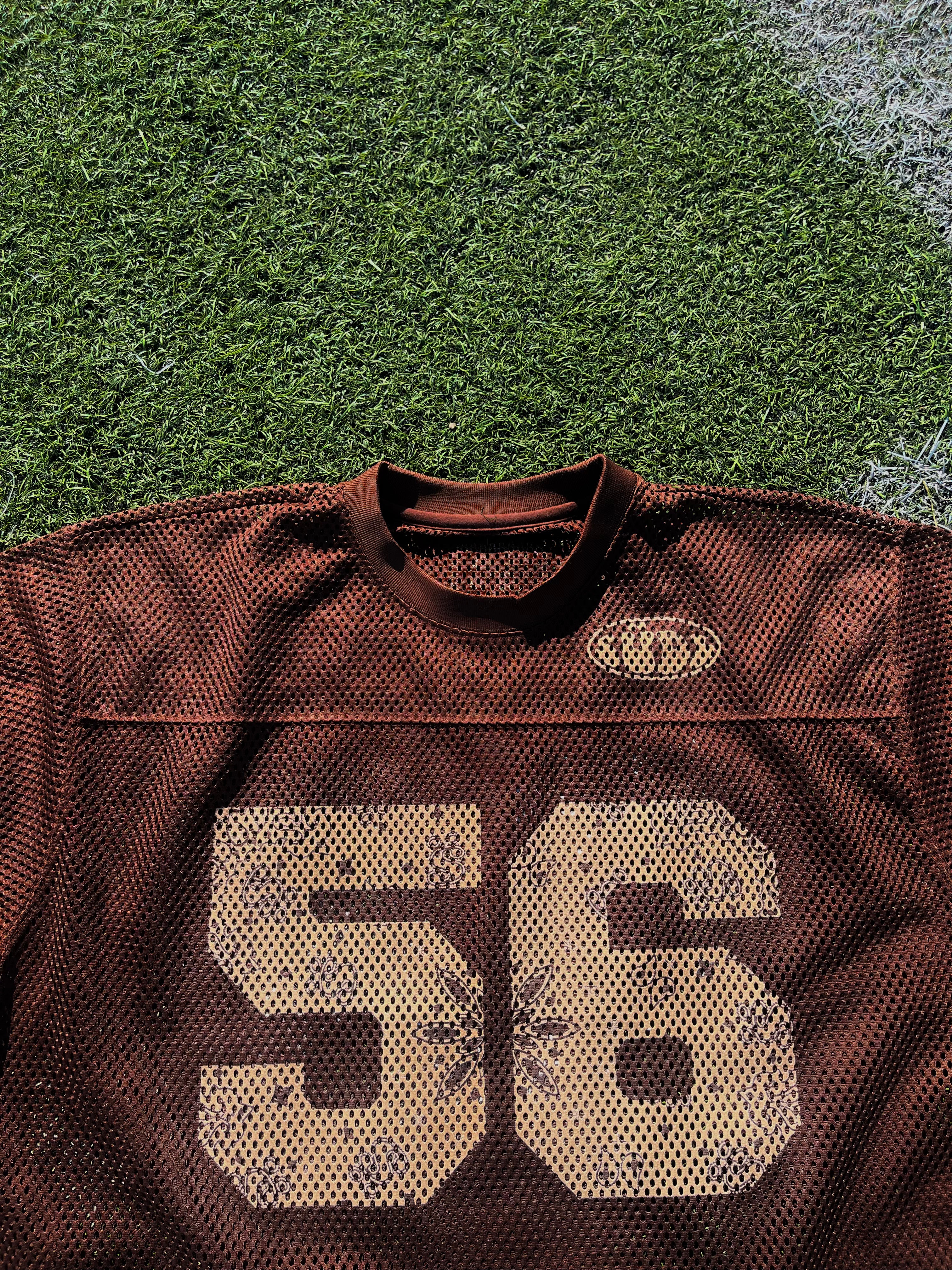 BROWN '56' Paisley Jersey
